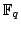 $\mathbb{F}_q$