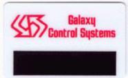 Galaxy Control System Keycard